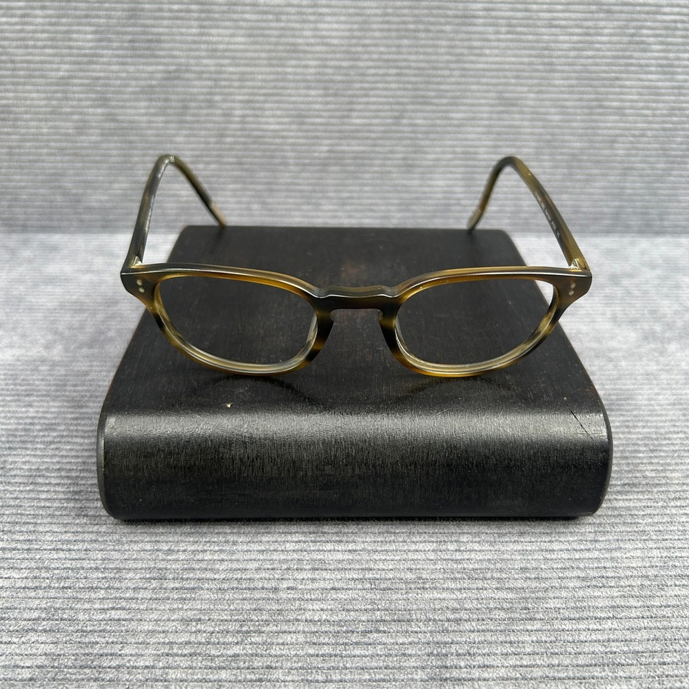Oliver Peoples OV5219 Fairmont Olive Tortoise Eyeglasses Round Square 47-21 145